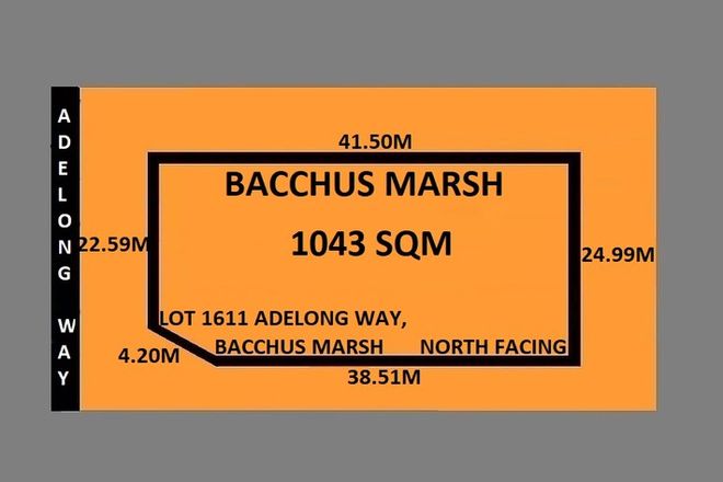 Picture of Lot 1611 Adelong Way, BACCHUS MARSH VIC 3340