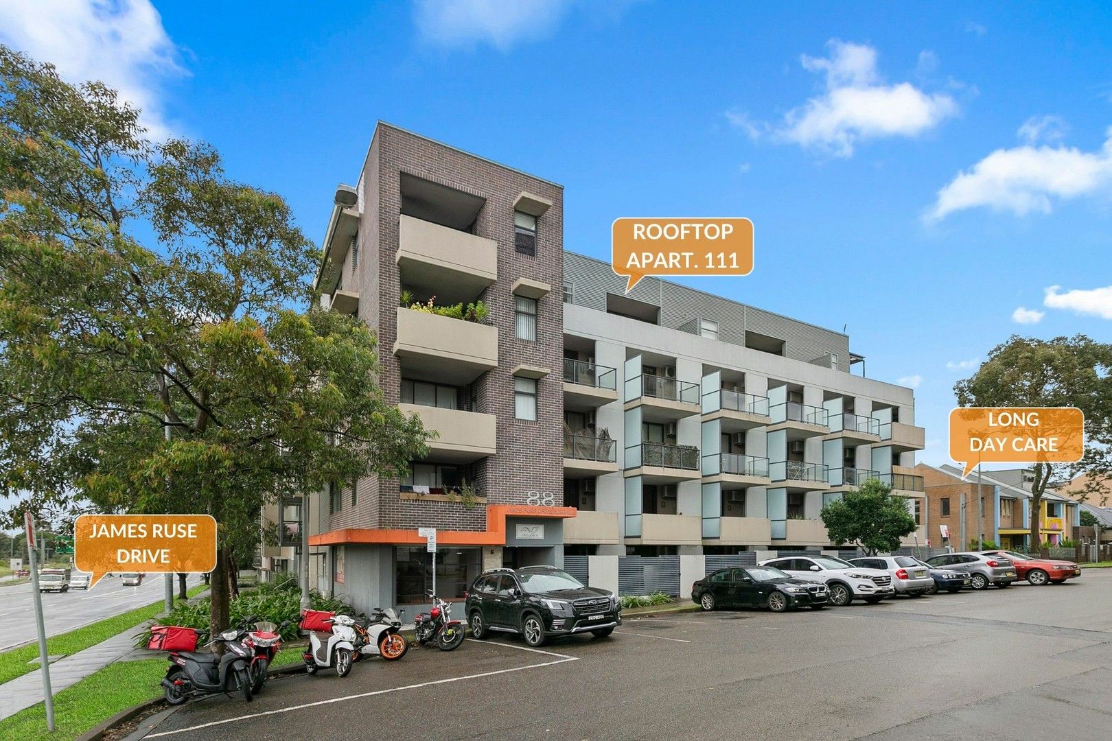 2 bedrooms Apartment / Unit / Flat in Unit 111/88 James Ruse Dr ROSEHILL NSW, 2142