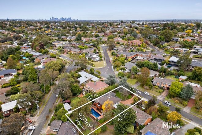 Picture of 39 Victoria Avenue, ROSANNA VIC 3084