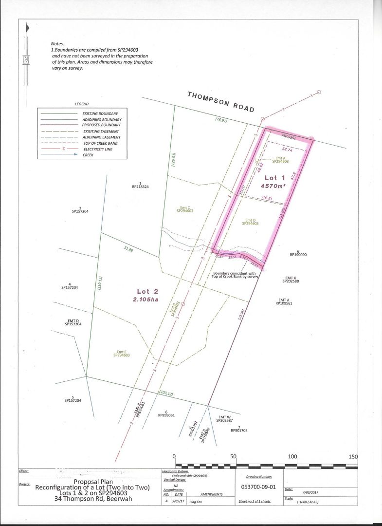 Proposed Lot 1 38 Thompson Rd, Beerwah QLD 4519, Image 1