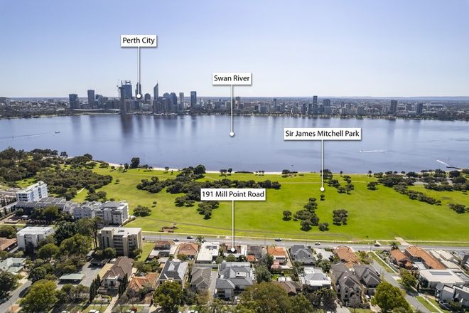 Picture of 191 Mill Point Road, SOUTH PERTH WA 6151