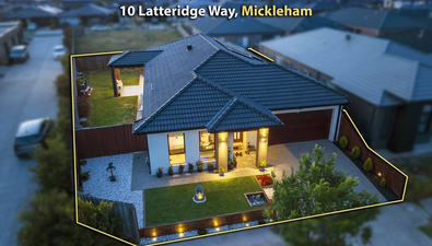 Picture of 10 Latteridge Way, MICKLEHAM VIC 3064