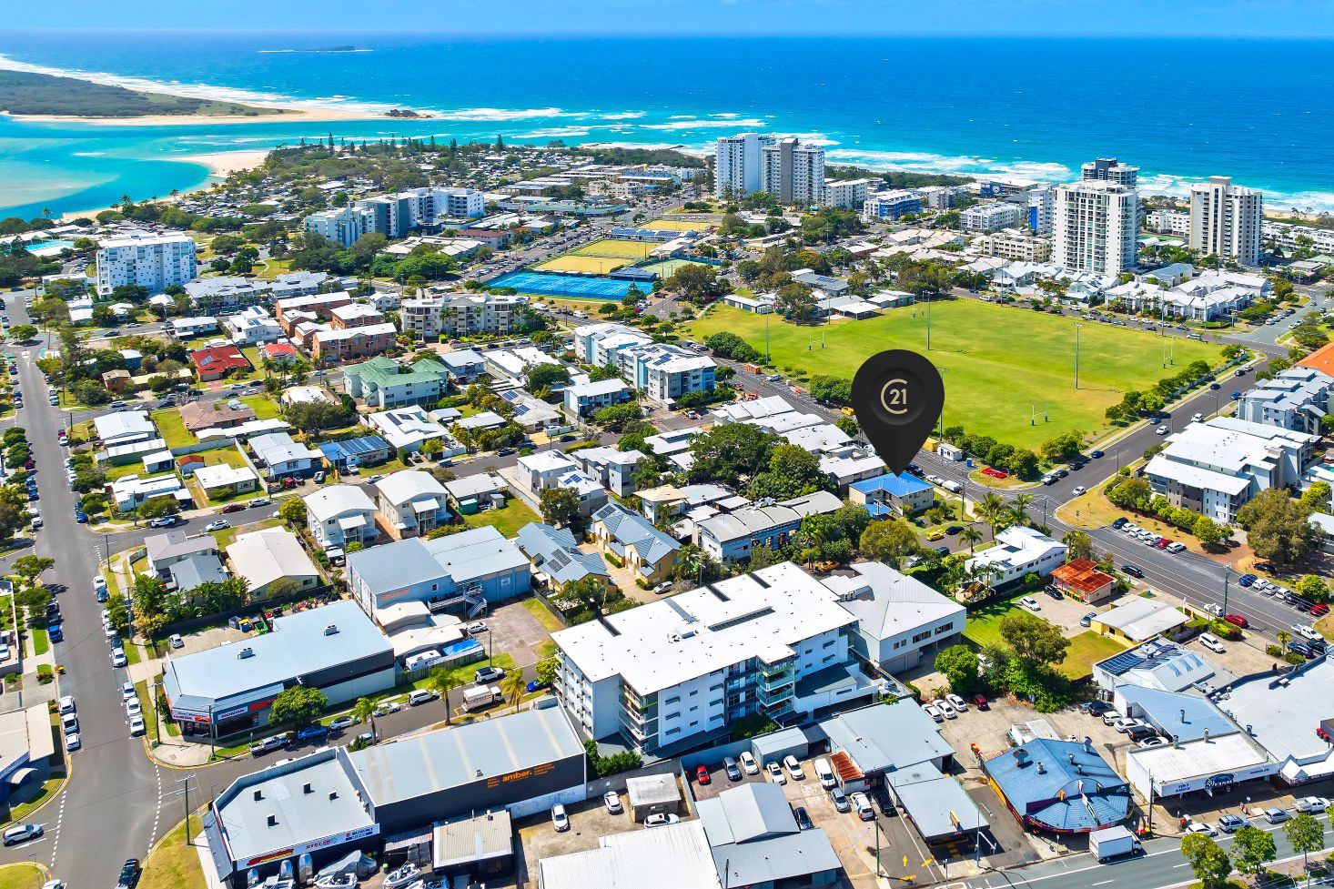 2 bedrooms Apartment / Unit / Flat in 4/46 Kingsford Smith Parade MAROOCHYDORE QLD, 4558