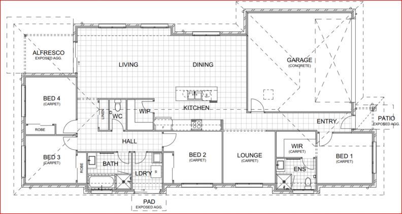 4 bedrooms New House & Land in  BELLBIRD PARK QLD, 4300
