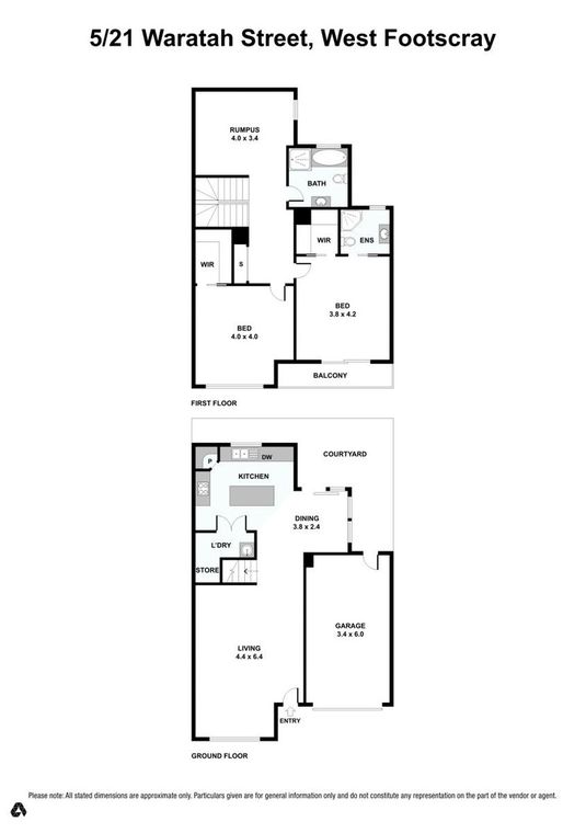 2 bedrooms Townhouse in 5/21 Waratah Street WEST FOOTSCRAY VIC, 3012