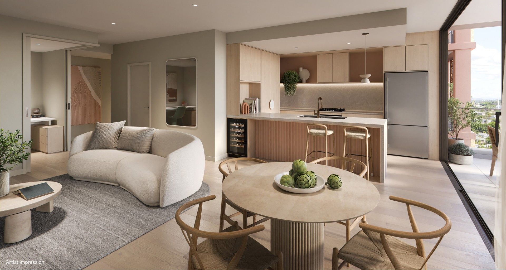 2 bedrooms New Apartments / Off the Plan in 9 Overend Street EAST BRISBANE QLD, 4169