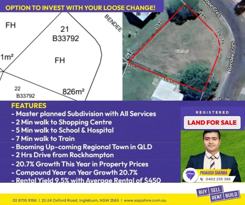 Vacant land in 21/20 Bendee Crescent, BLACKWATER QLD, 4717