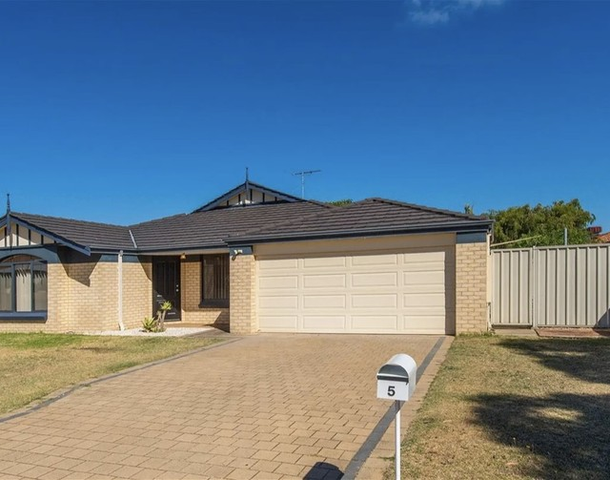 5 Finchley Avenue, Meadow Springs WA 6210