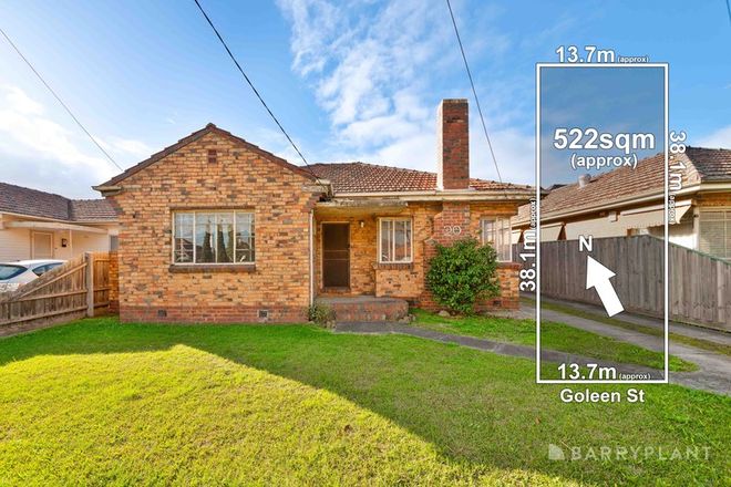 Picture of 20 Goleen Street, COBURG NORTH VIC 3058