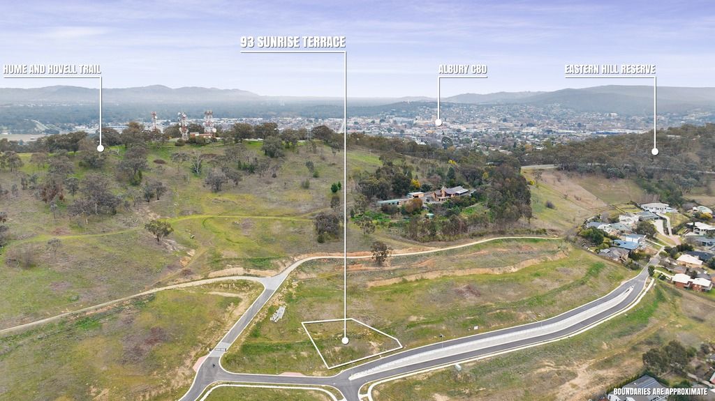 Vacant land in 93 Sunrise Terrace, EAST ALBURY NSW, 2640
