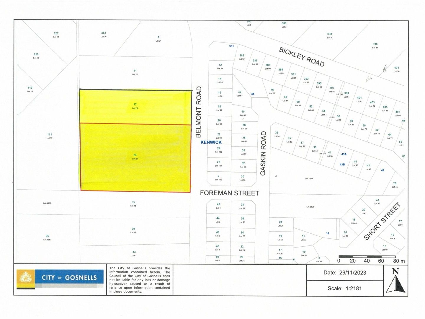 House in 17 & 23 Belmont Road, KENWICK WA, 6107