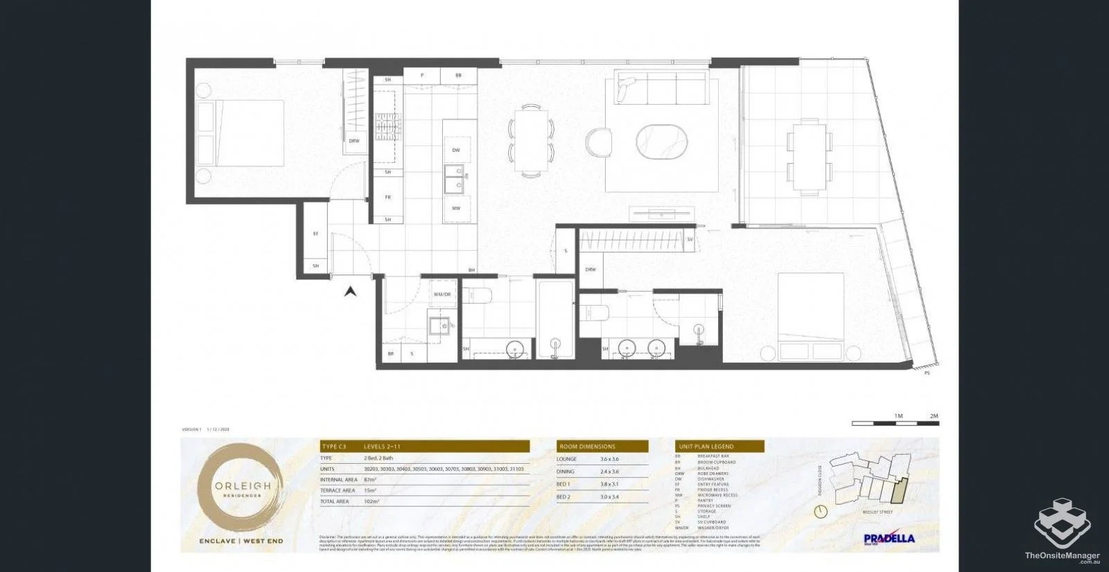 Additional image 23 of ID:21160056/9 Pidgeon Close, West End QLD 4101
