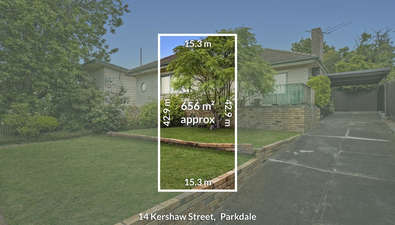 Picture of 14 Kershaw Street, PARKDALE VIC 3195