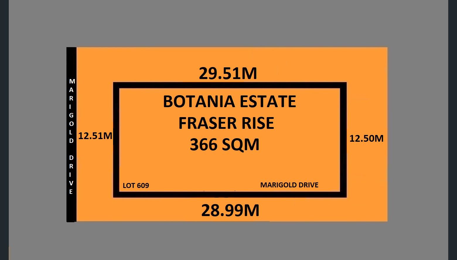 Lot 609 Marigold Drive, Fraser Rise VIC 3336 Domain