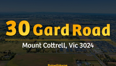 Picture of 30 Gard Road, MOUNT COTTRELL VIC 3024