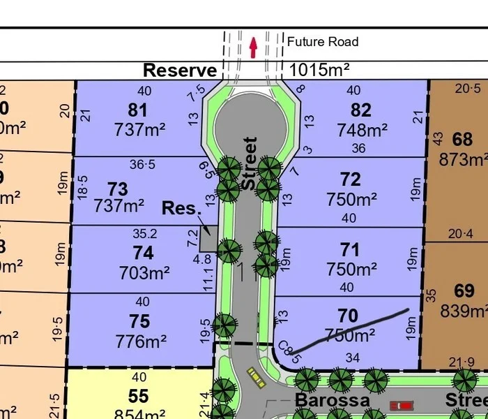 Lots 70 - 82 Hermitage St, Stage 11 Rosemont Park Estate, Shepparton VIC 3630