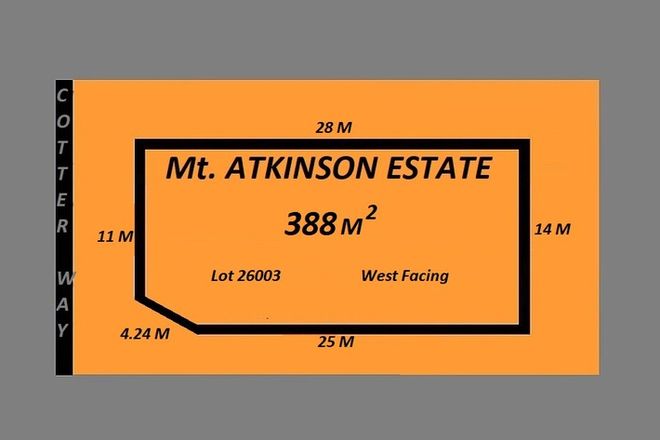 Picture of Lot 26003 Cotter Way, TRUGANINA VIC 3029