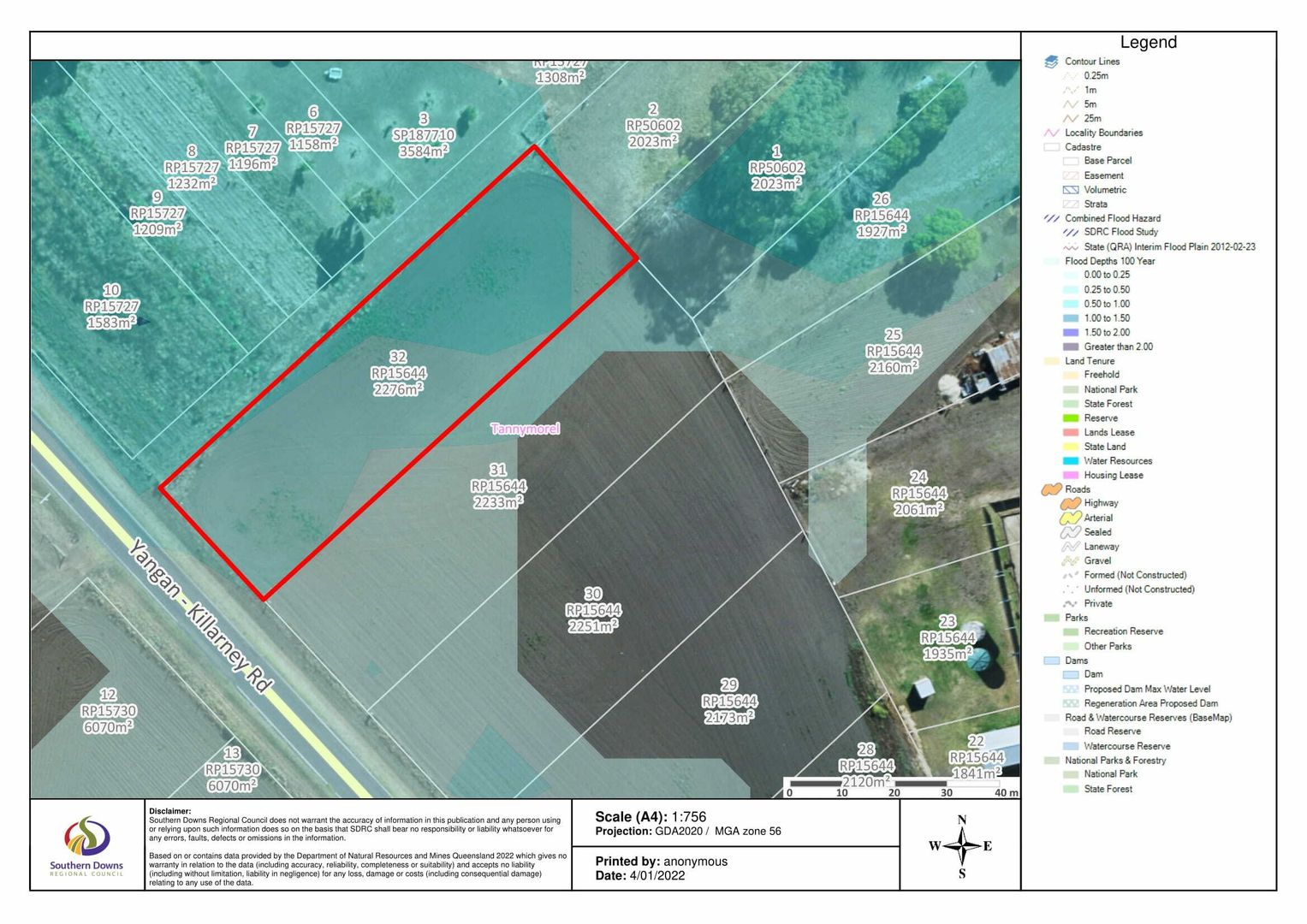 Lot 32 Yangan-Killarney Road, Tannymorel QLD 4372, Image 2