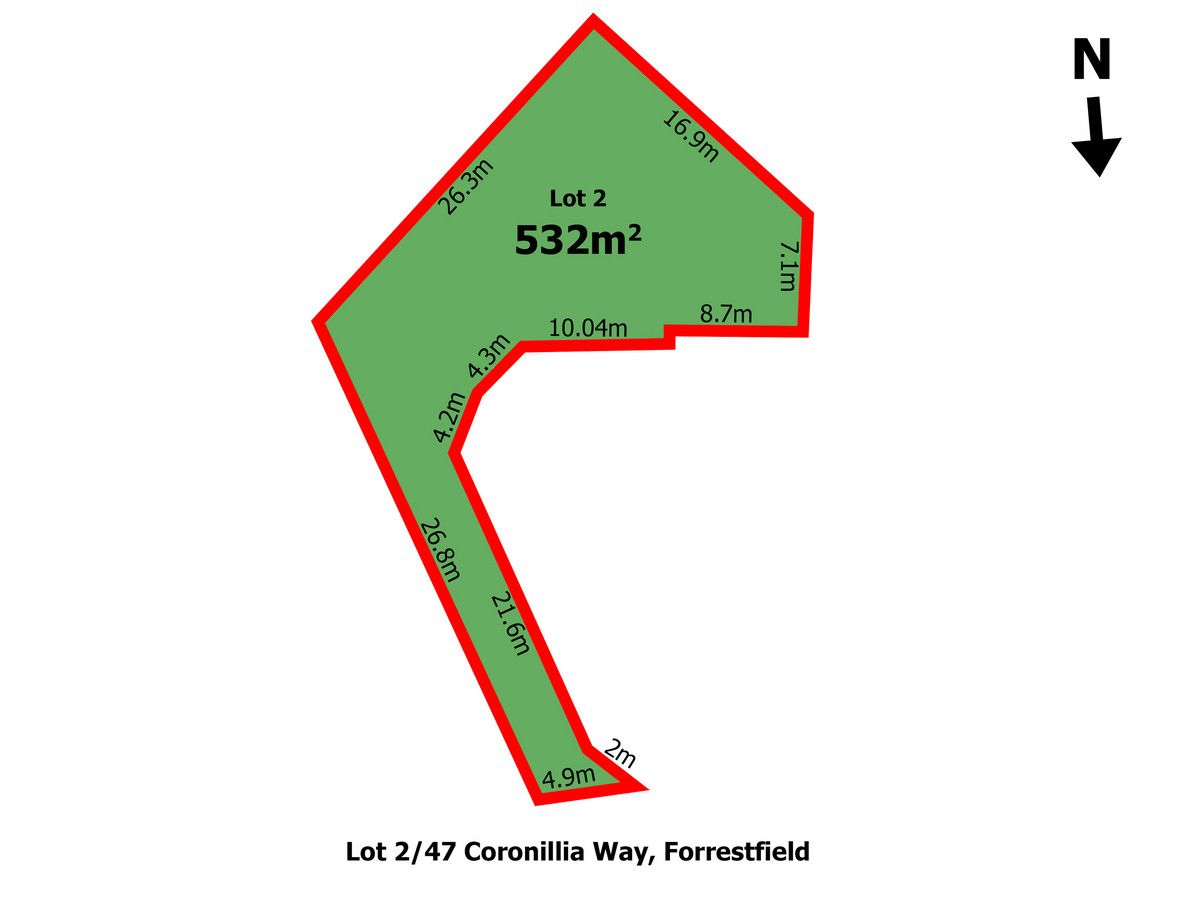 Vacant land in 2/47 Coronilla, FORRESTFIELD WA, 6058