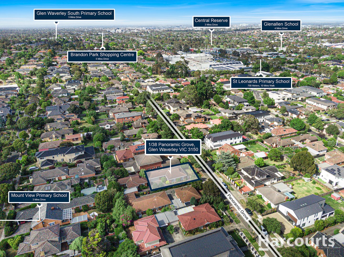 1/38 Panoramic Grove, Glen Waverley VIC 3150, Image 2