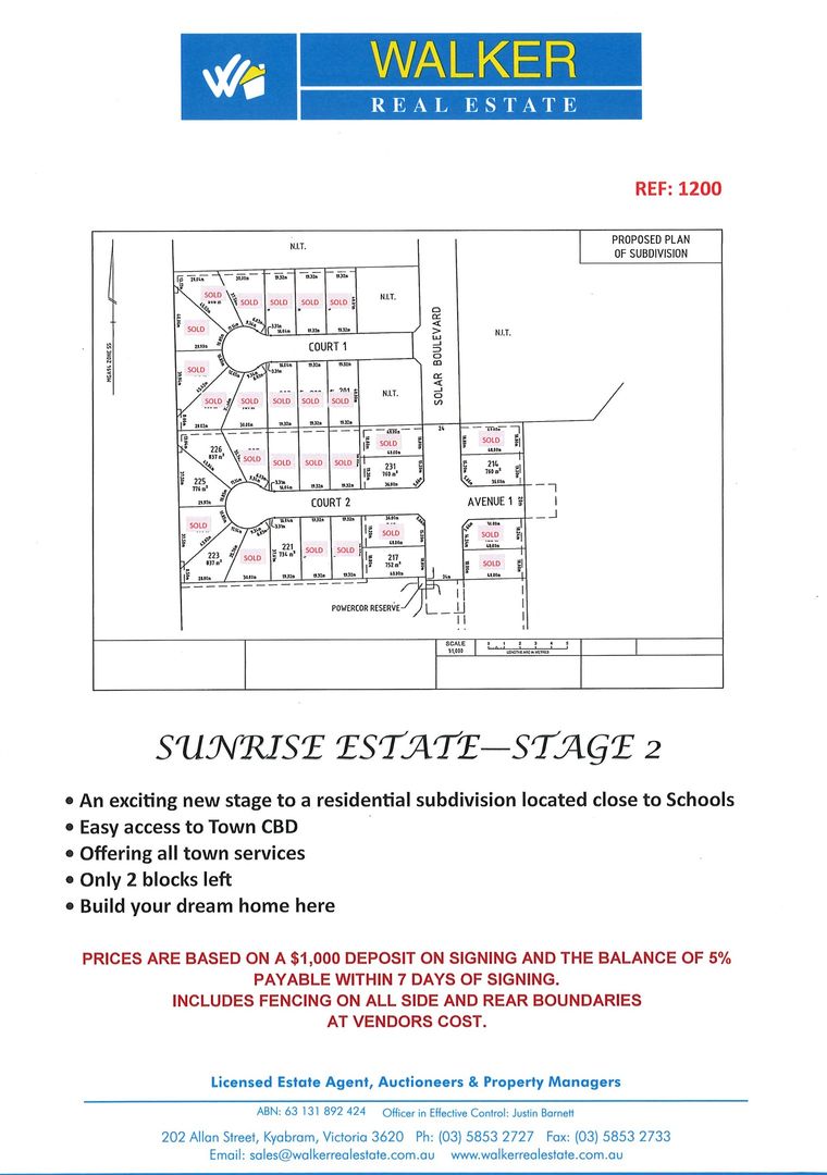 214,217 & 221 Sunrise Estate, Kyabram VIC 3620, Image 2