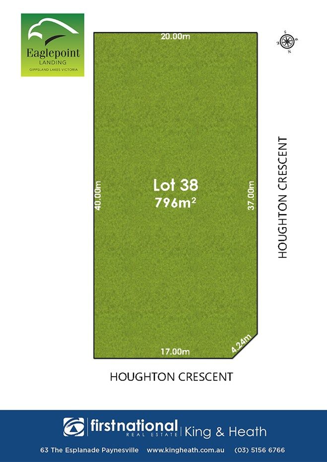Lot 38 Houghton Crescent, Eagle Point VIC 3878, Image 2