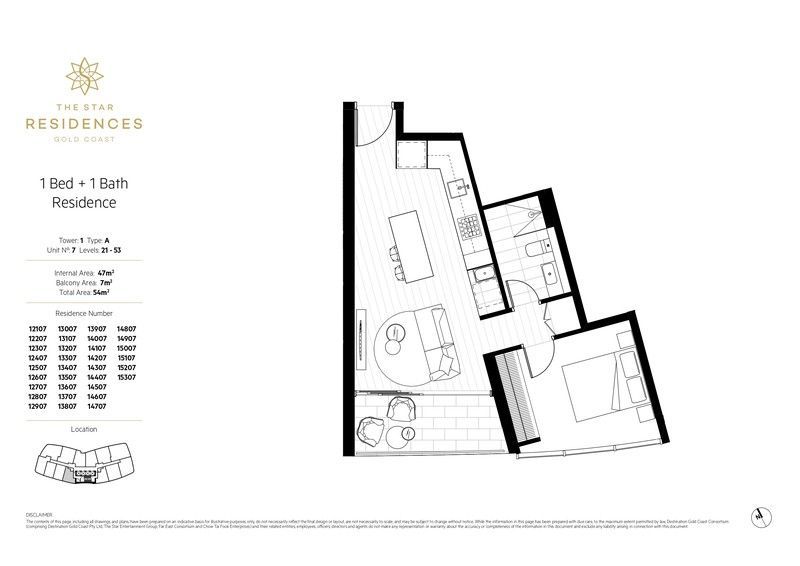 1 bedrooms Apartment / Unit / Flat in ID:21075918/1 Casino Drive BROADBEACH QLD, 4218