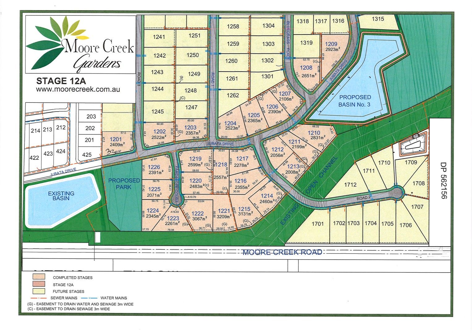 Lot 1202 Jubata Drive, Moore Creek NSW 2340 Domain