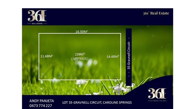 Picture of LOT 35 Gravnell Circuit, CAROLINE SPRINGS VIC 3023