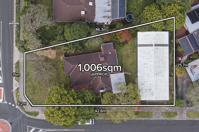 Picture of 95 Orange Grove, BAYSWATER VIC 3153