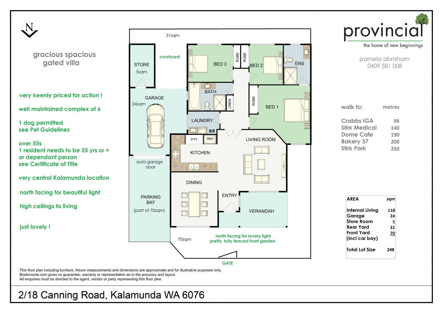 Villa 2, 18 Canning Road, Kalamunda WA 6076, Image 2