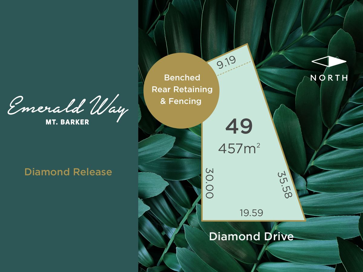 Vacant land in Lot 49 Diamond Drive, MOUNT BARKER SA, 5251