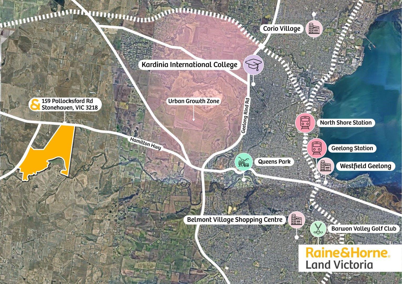 Vacant land in 159 Pollocksford Rd, STONEHAVEN VIC, 3218