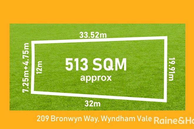 Picture of Lot 209 Bronwyn Way, WYNDHAM VALE VIC 3024