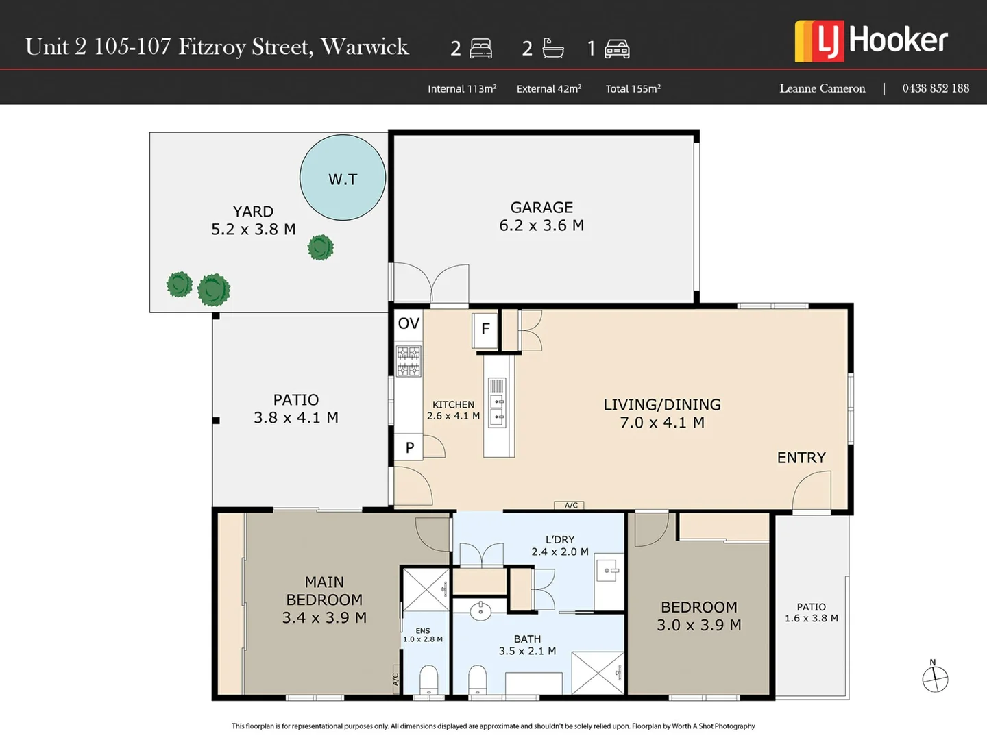 Additional image 19 of Villa 2, 105-107 Fitzroy Street, Warwick QLD 4370