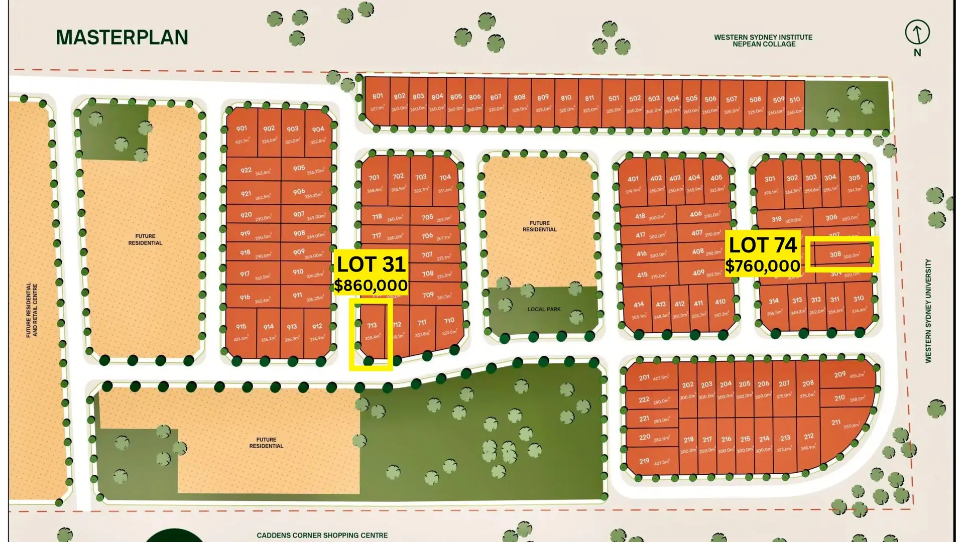 Exclusive Registered Land in Prime Caddens Location, Caddens