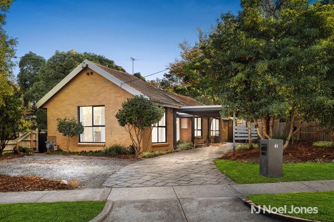 Picture of 41 Hume Street, RINGWOOD EAST VIC 3135