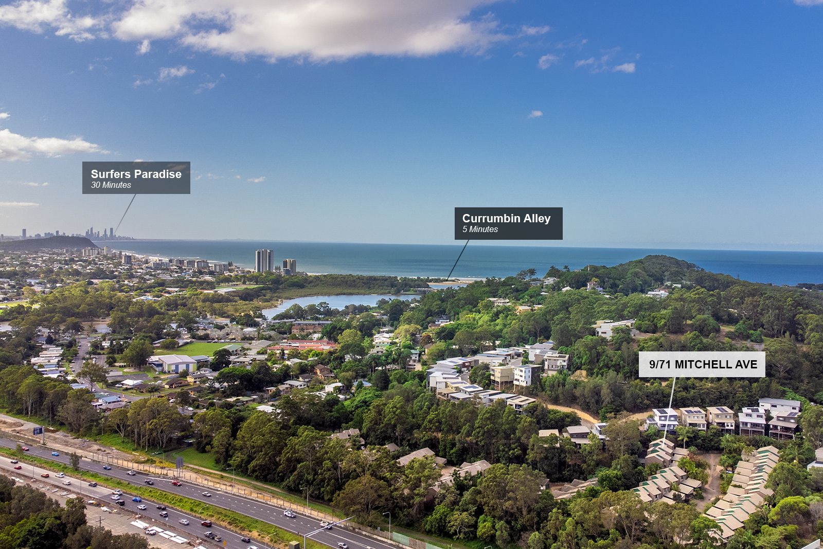 3 bedrooms Townhouse in 9/71 Mitchell Avenue CURRUMBIN QLD, 4223