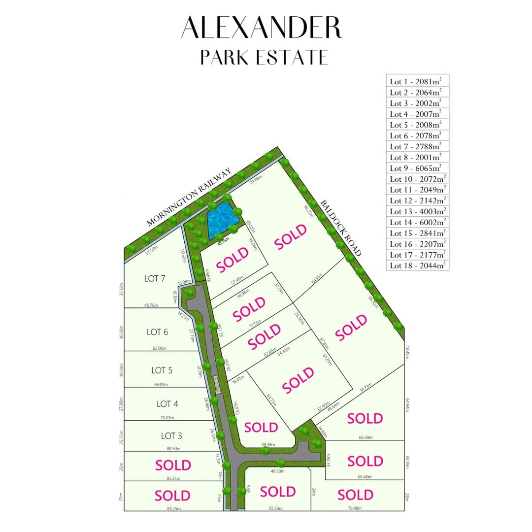 Vacant land in 71 Baldock Road, MORNINGTON VIC, 3931