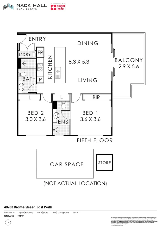 Additional image 32 of 40/33 Bronte Street, East Perth WA 6004