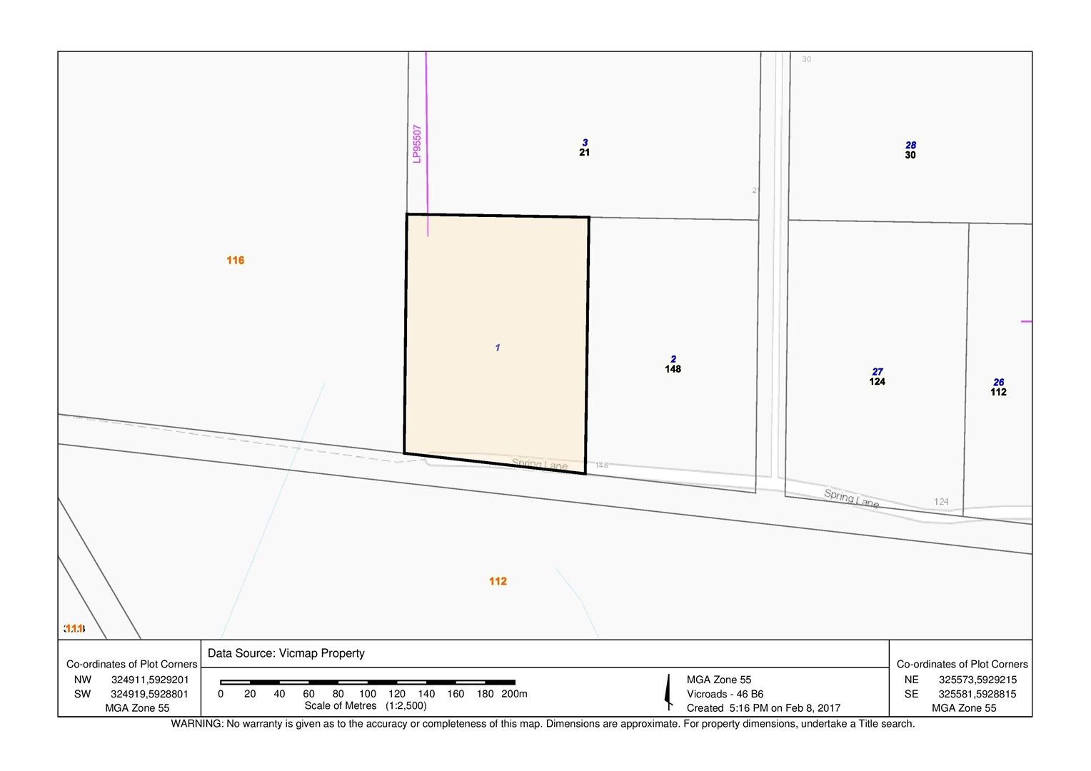 Lot 1 Spring Lane, Bailieston VIC 3608, Image 0