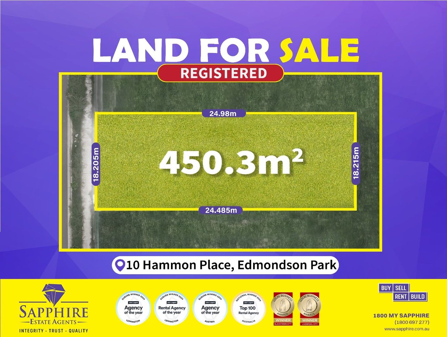 Vacant land in 12/10 Hammon Place, EDMONDSON PARK NSW, 2174