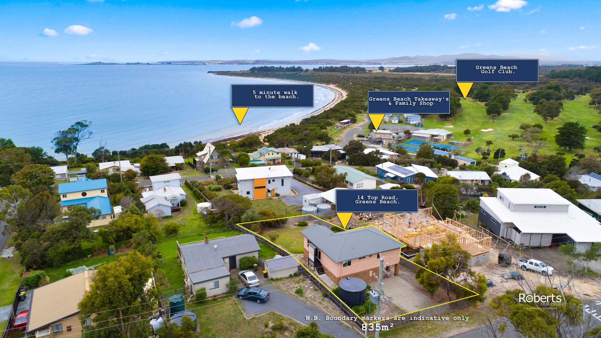 14 Top Road, Greens Beach Property History & Address Research Domain