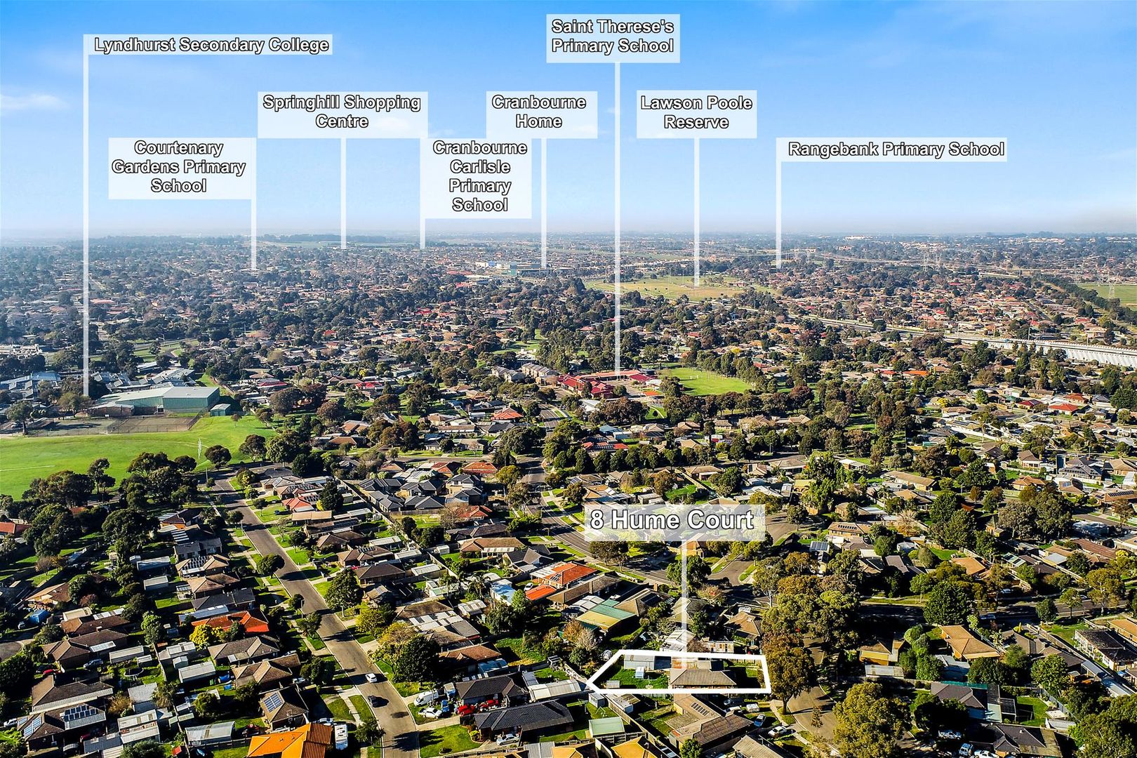 8 Hume Court, Cranbourne North VIC 3977 Domain