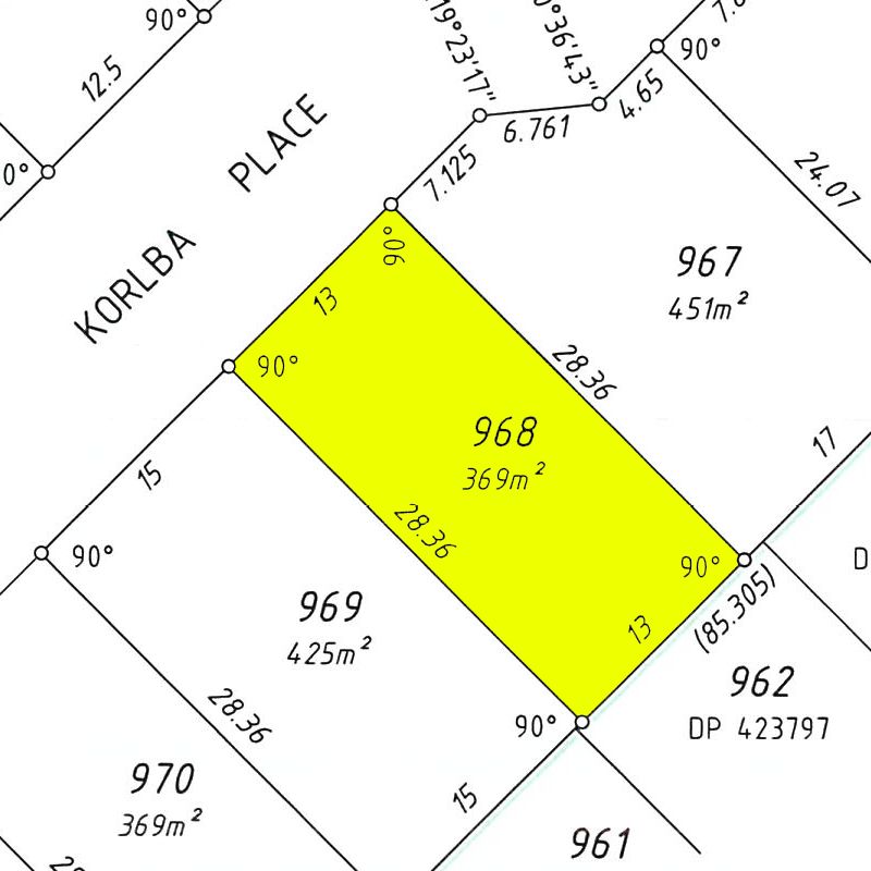 Vacant land in 968, Korlba Place, SOUTHERN RIVER WA, 6110