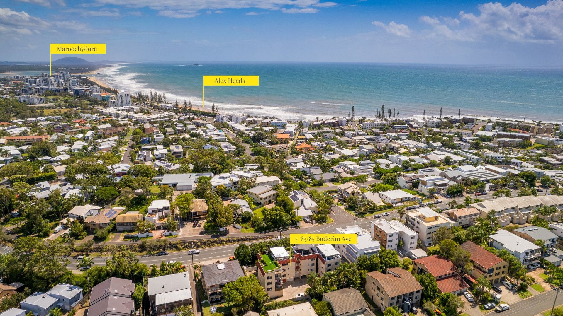 2 bedrooms Apartment / Unit / Flat in 7/83-85 Buderim Avenue MOOLOOLABA QLD, 4557