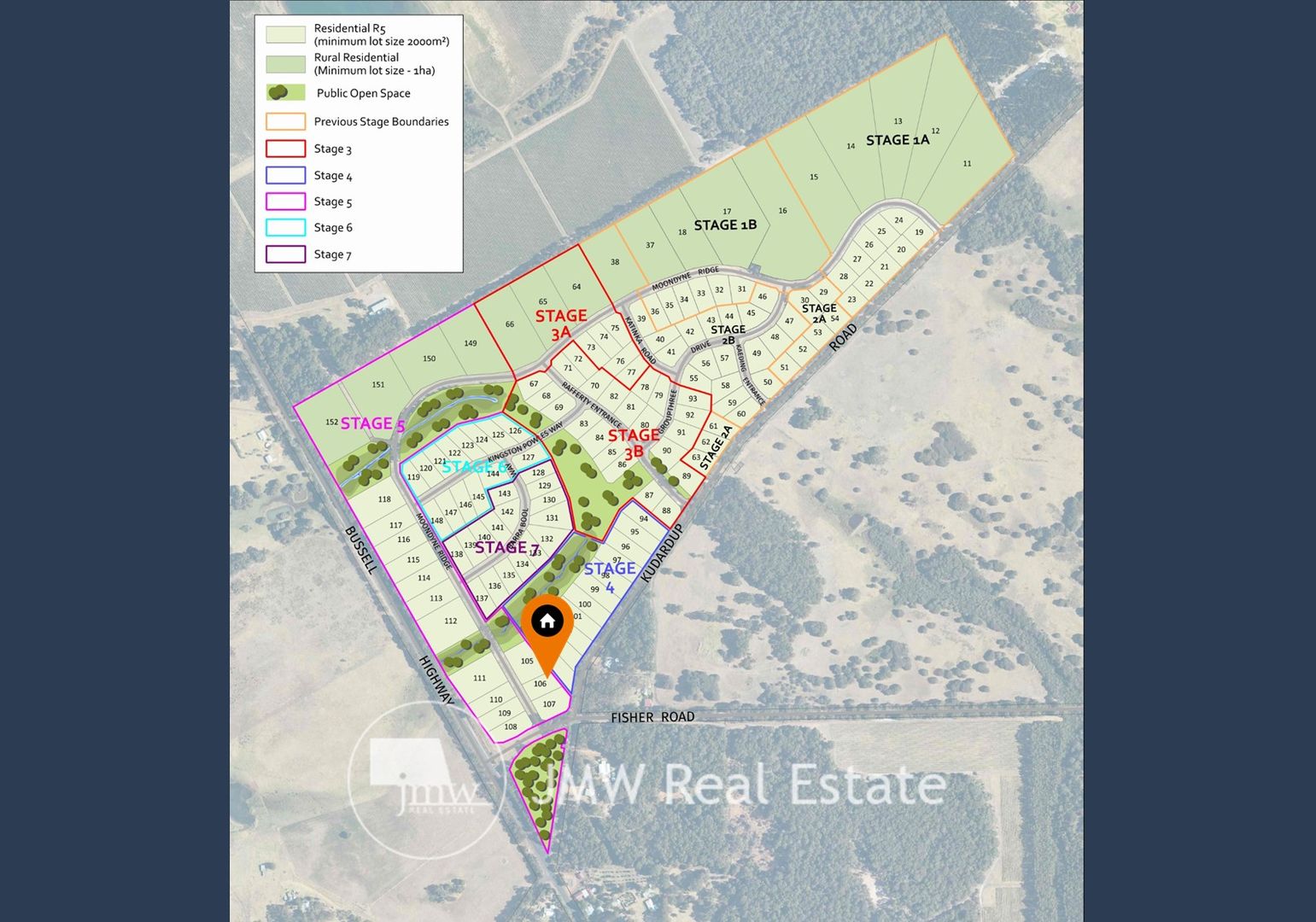 Lot 106 Kudardup Heights, Kudardup WA 6290, Image 2