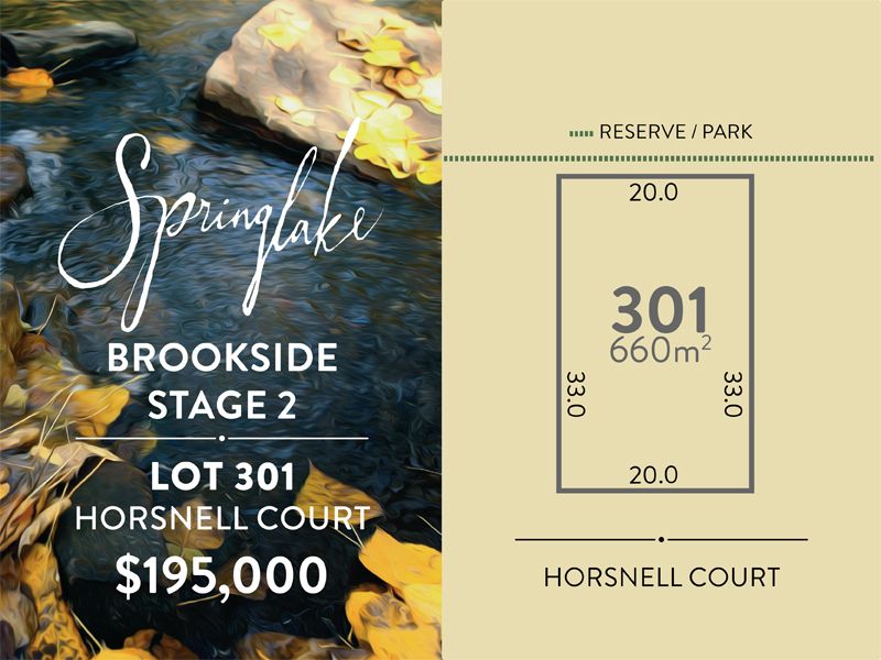 Lot 301 Horsnell Court, Mount Barker SA 5251, Image 0