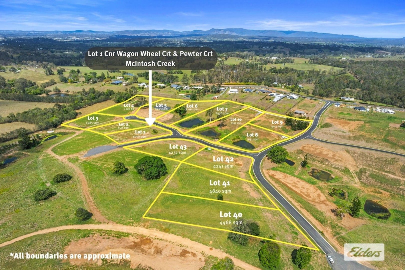 Vacant land in 1 Cnr Pewter & Wagon Wheel Court, MCINTOSH CREEK QLD, 4570