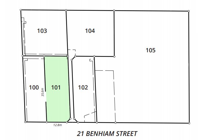 Vacant land in 101/21 Benhiam Street, CALAMVALE QLD, 4116